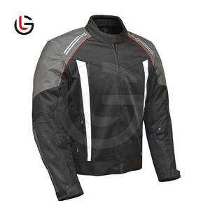 Veste Cardura grande taille pour hommes pour l'extérieur Vestes de moto Cardura à col montant Veste Cardura pour hommes - Product Image 3