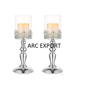 Candelabros de Metal Color Blanco Recubierto de Polvo Estándar con Cristal Colgante Decoración Fancy New Stylish Modern Designer - Product Image 2