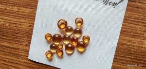 Piedra Preciosa de Citrino Natural de Alta Calidad, 4mm-12mm, Cabujón de Cuarzo Amarillo con Reverso Plano, Piedras Sueltas Talladas, Venta al Por Mayor - Product Image 3