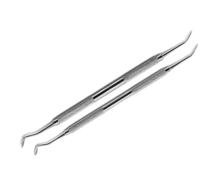 Juego de escalador de Hoz dental de 2 piezas de acero inoxidable de alta calidad para la venta en línea escalador dental de la mejor calidad - Product Image 3