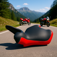 Siège de conducteur neuf de remplacement pour MV Agusta Turismo Veloce 800 RC SCS, noir et rouge, arrière, 2,00 kg, modèle SPMV8000C6712