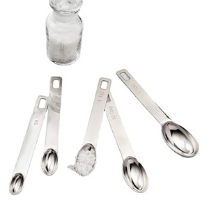 Ensemble de 5 couverts en acier inoxydable pur au design antique, cuillères de mariage de l'Inde, ustensiles de cuisine parfaits pour le restaurant, couverts - Product Image 1