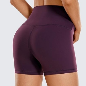 Meilleure vente de shorts de yoga taille haute pour femmes Leggings respirants de haute qualité, shorts sans couture - Product Image 3