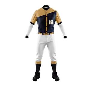 Uniformes de Entrenamiento de Béisbol con Logotipo Sublimado en 3D, Uniformes de Softbol Transpirables para Equipos, Personalización OEM, Fabricante de Ropa de Béisbol - Product Image 1