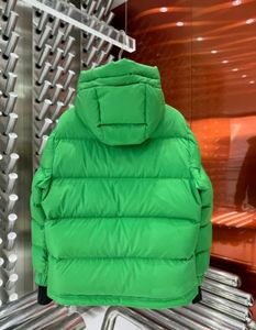 Veste en duvet avec fermeture éclair et boutons personnalisée de la meilleure qualité pour hommes manteau d'hiver moulant promotionnel avec logo à l'avant - Product Image 4