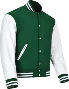 Veste pour hommes personnalisée fabrication pakistanaise Lettermen nouveau style de veste universitaire respirante grande taille pour hommes veste de baseball universitaire pour hommes - Product Image 5