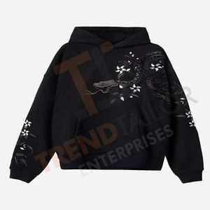 Sudaderas con Capucha Marrones con Estampado de Pantalla, Corte Atlético con Tela Transpirable para Sesiones de Entrenamiento, Costuras Duraderas, Sudaderas con Capucha para Hombre - Product Image 3