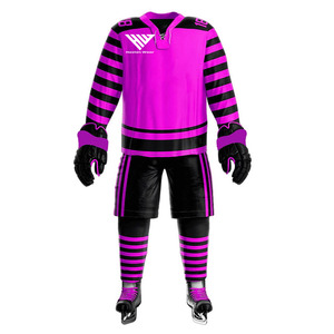 Adult Plus Size Ice Hockey Uniform For Sportswear Set With Sublimation Oem Comfortable Fit Ice Hockey Uniform - Product Image 2