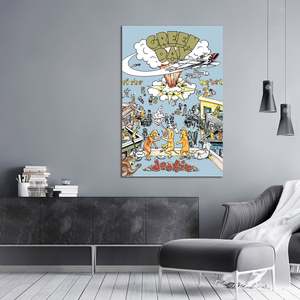 Modern Style Green Day Dookie <b>Poster</b> Paper Design for Wall Use - Product Image 3