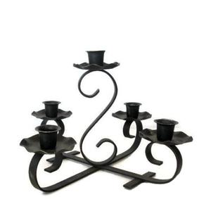 Último nuevo candelabro ecológico de hierro para decoración del hogar para Navidad Pascua Día de San Valentín y celebraciones de cumpleaños - Product Image 1