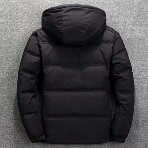 Wholesale Unisex Down <b>Coat</b> Warm Custom Logo Winter Outerwear Outdoor Pocket Decoration Winter Jackets Bubble Puffer Jacket - Product Image 2