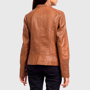 Hecho con cuero genuino Chaquetas de cuero de moda para mujer de alta calidad - Product Image 2