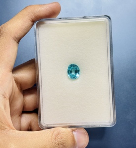 Gema Azul Paraiba Cultivada en Laboratorio, Corte Ovalado, Suelta, para Joyería, Regalo, Anillo, Collar, Certificación IGI, 6x8 7x9 8x10 10x12mm - Product Image 3