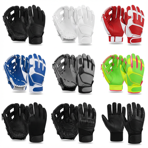 Guantes de Béisbol de Cuero Suave, Logotipo Personalizado OEM, Agarre Duradero, Aptos para Entrenamiento Deportivo al Aire Libre, Guantes de Alto Rendimiento al por Mayor - Product Image 2
