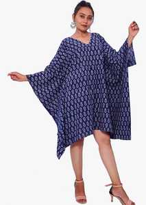 Robe mi-longue à imprimé floral rayé Mini robe à col en V avec décoration de gland 100% coton brodé Style de fête décontracté pour le printemps - Product Image 2