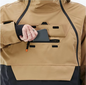 Combinaisons de ski imperméables et coupe-vent personnalisées pour femmes/hommes, veste de snowboard, pantalon à bretelles, ensembles de vêtements de neige coupe-vent - Product Image 6