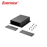 Usinage CNC Boîtier en aluminium anodisé Boîtier d'instrument électronique en métal Boîtier PCB Boîte de jonction