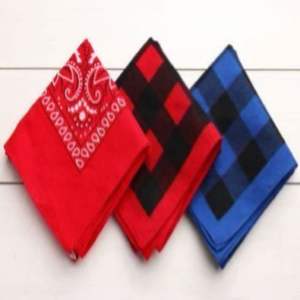 Wholesale 100% Cotton Reusable Fashion Headwear Custom Logo Printed Soft <b>Square</b> Bandana <b>Scarf</b> Low MOQ Bandana with <b>Silk</b> Screen - Product Image 5