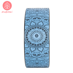 Rueda de Yoga de impresión personalizada de alta calidad, accesorio SEGURO DE Material de corcho y ABS no tóxico - Product Image 3