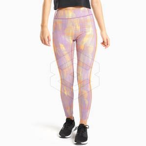Vêtements de fitness femmes décontracté respirant antibactérien coton/fibre de bambou genou longueur marque privée Sublimation Leggings la plupart - Product Image 1