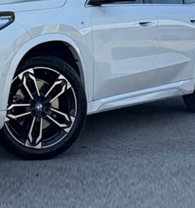 ชุดแต่งสเกิร์ตข้างรถยนต์ ABS สำหรับ BMW X2 U10 ปี 2023-2024 สีขาว สำหรับตกแต่งภายนอก - Product Image 5