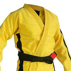 Vêtements de sport pour adultes MMA/Karaté de haute qualité avec logo personnalisé, service OEM professionnel pour uniforme de Jiu Jitsu, vêtements d'arts martiaux 100% - Product Image 5