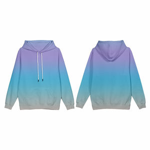 Pull à capuche épais hiver/automne sublimé personnalisé pour les femmes épaules tombantes manches régulières col à capuche imprimé décontracté - Product Image 4