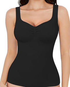 Camisetas sin mangas de Fitness para mujer de alta calidad, estilo informal de algodón 100% con diseño de logotipo personalizado, tela de Jersey, suministro al por mayor - Product Image 5