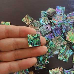 Premium Mother of Pearls Sheet/ <b>Tiles</b> with Square Shaped and Customized Size Available Multi Color Mother of Pearls Sheet - Product Image 3