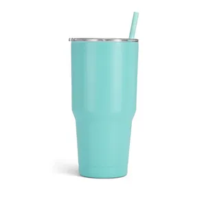 แก้วน้ำโลหะเก็บความร้อนผนังสองชั้นพิมพ์ลายที่กำหนดเองสำหรับเก็บน้ำแก้วแก้วสแตนเลส - Product Image 3