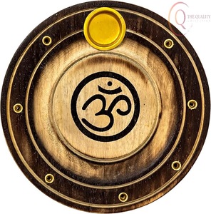 Caja de Incienso de Madera Tradicional con Diseño Elegante, 100% Natural y Duradera para la Pooja Diaria y Rituales - Product Image 1