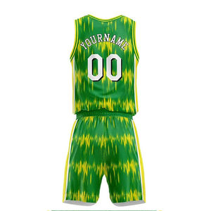 Uniforme de Baloncesto Transpirable de Alta Calidad, Talla Grande, con Logotipo del Equipo Personalizado, Jersey Estampado y Cosido, Nuevo Modelo, Conjunto Competitivo - Product Image 4