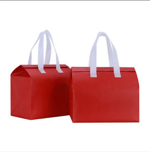 Wholesale Disposable Thermal <b>Cooler</b> <b>Bags</b> Handle Custom Durable <b>Insulated</b> Takeaway Hot Cold Food Delivery Reusable Restaurants - Product Image 6