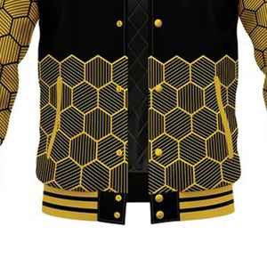 Chaquetas Varsity de Invierno con Logotipo Personalizado 2025, Chaquetas Deportivas con Capucha y Forro de Algodón Acolchado, Ropa Deportiva al por Mayor, Nueva Moda para Hombre, Rasheed Mfg - Product Image 5