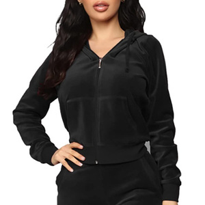Survêtements de jogging pour femmes de haute qualité avec logo personnalisé Survêtement de sport à la mode pour la saison d'hiver - Product Image 4