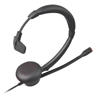 Cuffie per Call Center Talkvioce 660D con Microfono, Connessione USB e Jack da 3,5mm per Computer e Telefono - Product Image 2