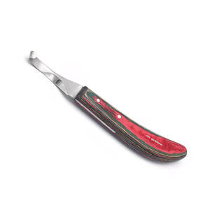 Couteau à sabots en acier inoxydable J2 de qualité supérieure, lame tranchante, bord lisse, coupe précise, manche antidérapant multicolore, réutilisable - Product Image 1