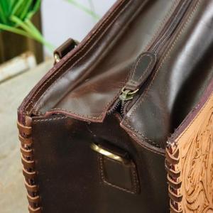 New Hot Selling Vintage Bohemian Design Manufacturer Custom Wholesale Cowhide Hair Fur Genuine Leather Shoulder Hand Bags - Product Image 2