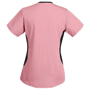 Nouveaux Blouses d'Infirmière Confortables Anti-Plis en Tissu Polyester/Rayonne Tissé à Col en V pour Usage Hospitalier avec Détection d'Aiguilles - Product Image 2