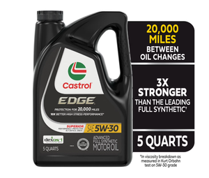 Solo Aceite de Motor Sintético Castrol Edge 5W-30 LL, Todos los Litros, Compre en Línea Hoy y Obtenga Descuento con Envío Rápido - Product Image 5