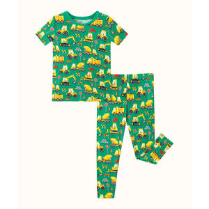 Pyjama à manches courtes pour garçons, vêtements confortables pour enfants en bas âge - Product Image 5