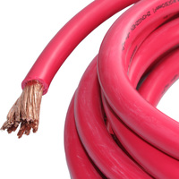 Vente en gros de fils en PVC 4AWG conducteurs toronnés câbles d'alimentation en cuivre étamé électrique brancher des fils multicolores