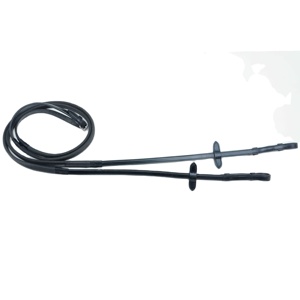 Riendas de entrenamiento de caballos ecuestres duraderas estilo occidental con tapón de mano de Material de cuero con logotipo personalizado para Precio de carreras de equitación - Product Image 2