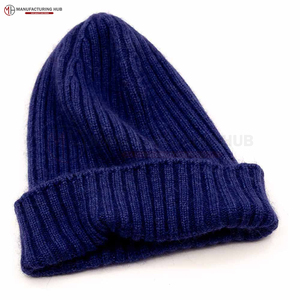 Latest Style Men's And Women's Beanie Caps In Black Color Wholesale Caps Supplier With Your Own Logo Beanie Caps - Product Image 4