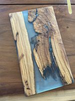 Planche à découper en bois et résine Aacia avec poignée, ustensiles de cuisine écologiques, lavables au lave-vaisselle, haute qualité