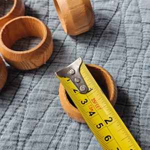 Modern Eco-Friendly <b>Napkin</b> <b>Rings</b> Resin Metal <b>Wood</b> & Glass Customizable Table Decor for Any Occasion by MS Handicraft - Product Image 2