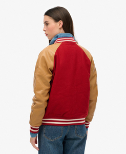 New Winter Collection <b>Women</b> Clothing Varsity <b>Jackets</b> Custom Brand Adult Size <b>Women</b> <b>Jackets</b> <b>Lightweight</b> Slim Fit Varsity <b>Jackets</b> - Product Image 2