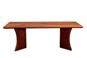 Mesa de comedor de madera de nogal de primera calidad, mesa rectangular con acabado de PU para 10 personas - Product Image 2