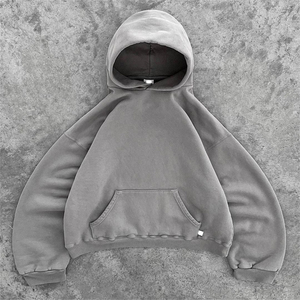 Bulk Supplier Cotton Fleece Zipper Hoodies Your <b>One</b> Stop Shop For <b>All</b> Kinds OF Printing Drop Shoulder Zipper Hoodie for <b>Men</b> - Product Image 5