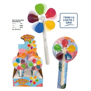 Roue de sucettes multicolores Gr24 X 20, jouets en forme de bonbons, modèle 0603439 - Product Image 1